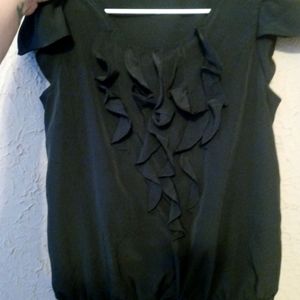 A.n.a size medium black short sleeve